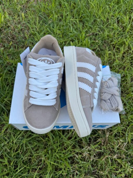 ADIDAS CAMPUS TOP BEIGE - Imagen 4