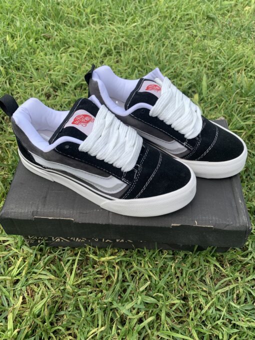 VANS KNU SKOOL GRIS/NEGRO - Imagen 4