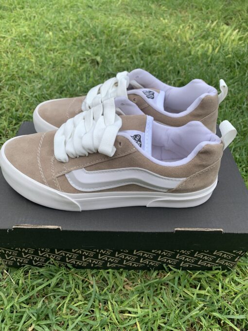 VANS KNU SKOOL BEIGE - Imagen 4